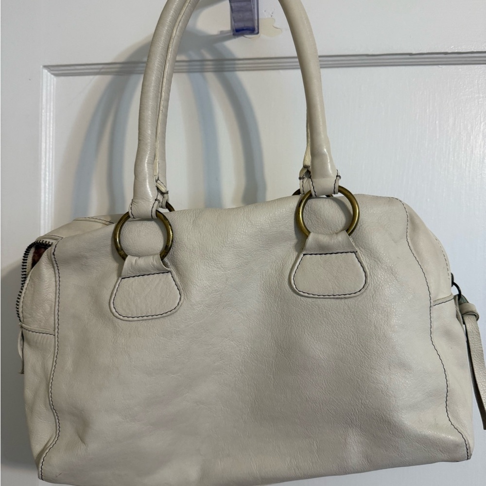 Boden Off-white Leather Handbag